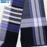 তাঁতের তৈরি সাদা কালো রঙের পিনন হাদি