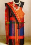 লাল কালো রঙের পিনন হাদি