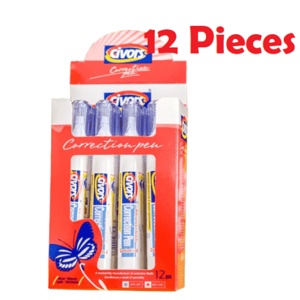 12 Piece Civors-034 Correction Pen