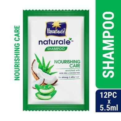 Parachute Naturals Nourishing Care Shampoo - (5.25ml X 12 pcs)