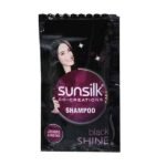 Sunsilk Stuning Black Shine Shampoo, 5.5ml