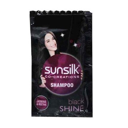 Sunsilk Stuning Black Shine Shampoo, 5.5ml