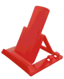 Plastic Mobile Stand Red