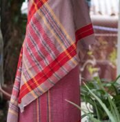 Brown & Maroon Tontuj Pinon Hadi