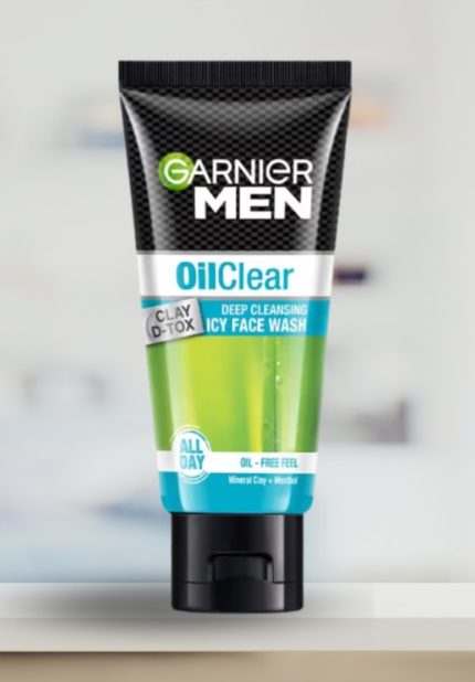 Garnier Men Oil Clear Face Wash