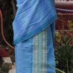 Sky Blue & Blue Indian Pinon Hadi