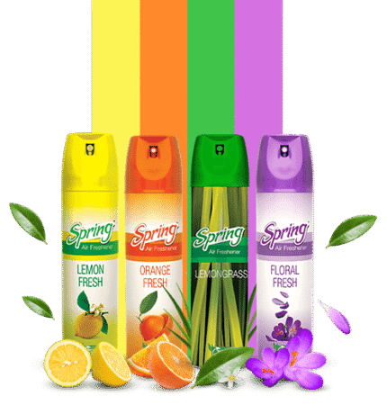 Spring air freshener